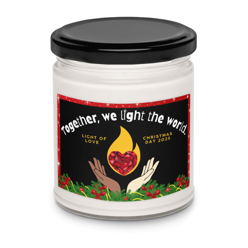 Product scented soy candle